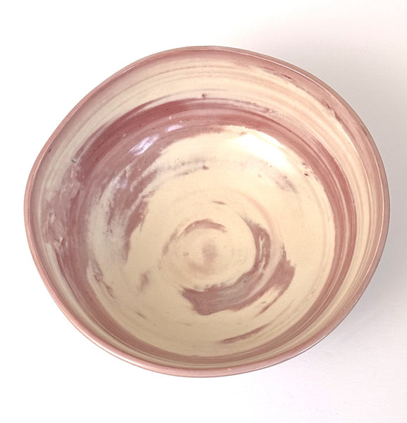 Nerikomi Strawberry Swirl Large Bowl