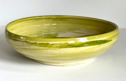 Lime Swirl Nerikomi Bowl