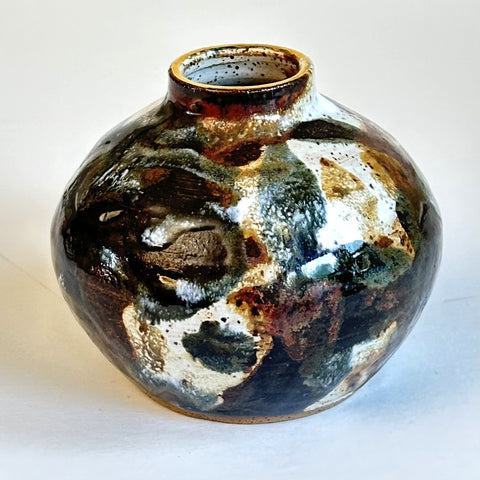 Weed Pot - Santa Fe Vase - Gold Lustre