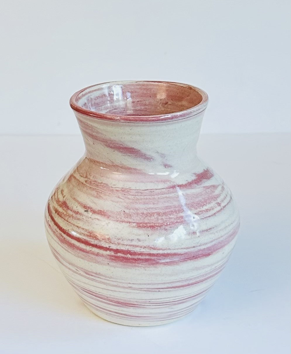 Strawberry Swirl Nerikomi Vase